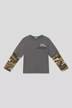 Футболка с длинным рукавом Benetton