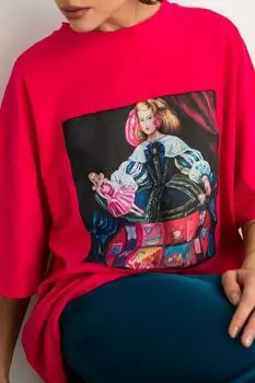 Футболка с картиной Барби художницы Марии Кононовой ARTOGRAPH