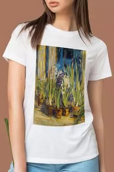 Футболка с картиной Гиацинты ночью ARTOGRAPH