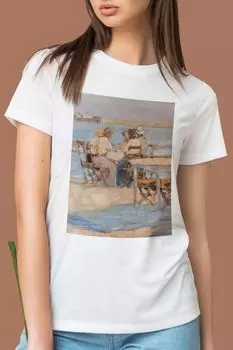 Футболка с картиной У моря ARTOGRAPH