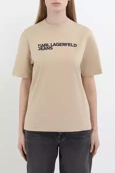 Футболка с логотипом Karl Lagerfeld Jeans