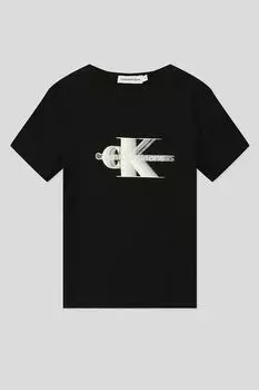 Футболка с монограммой бренда Calvin Klein Jeans