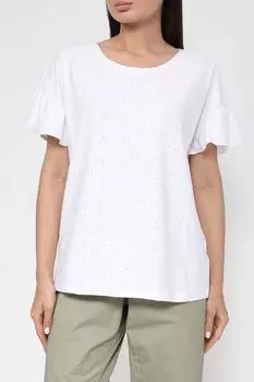 Футболка с перфорацией Esprit Edc