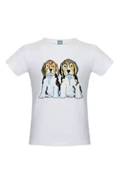 Футболка с принтом Бигли LISA&LEO