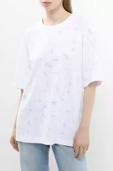 Футболка с принтом BOSS