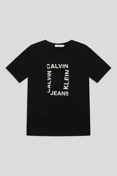 Футболка с принтом Calvin Klein Jeans