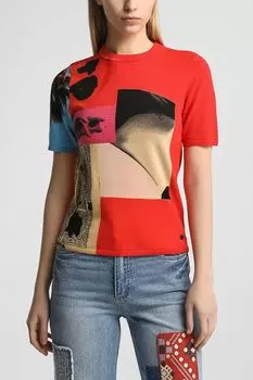 Футболка с принтом Desigual