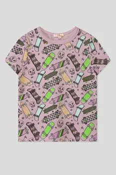 Футболка с принтом DPAM