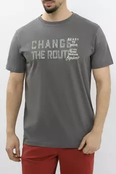 Футболка с принтом LERROS