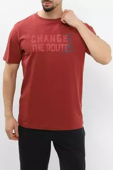 Футболка с принтом LERROS