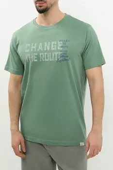 Футболка с принтом LERROS