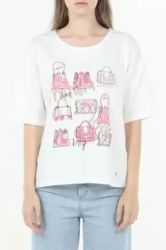 Футболка с принтом Monari