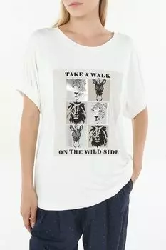 Футболка с принтом Monari