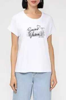 Футболка с принтом More&More