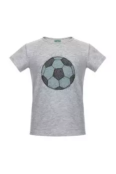 Футболка с принтом Мяч LISA&LEO
