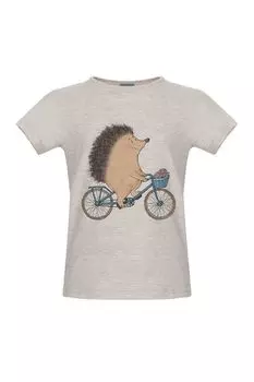 Футболка с принтом Романтичный ежик LISA&LEO