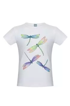 Футболка с принтом Стрекозы LISA&LEO