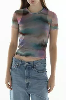 Футболка с принтом укороченная Baby Angel