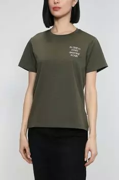 Футболка с текстовым принтом Marc O'Polo