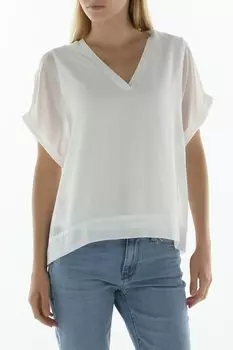 Футболка с V-вырезом Cinque