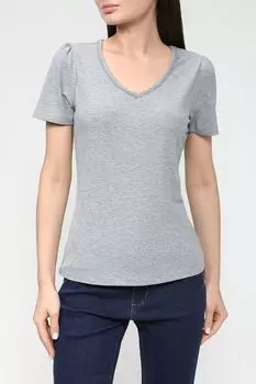 Футболка в рубчик Naf Naf