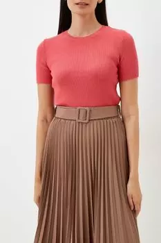 Футболка вязаная с коротким рукавом KSI KSI