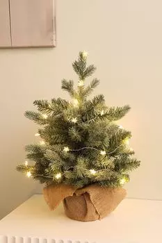 Гирлянда на батарейках Звездочки - теплый белый свет, 20 ламп Triumph Nord