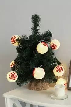 Гирлянда-шарики из 10 LED ламп Ornament Star Trading