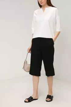 Городские шорты из льна и вискозы cut & pret