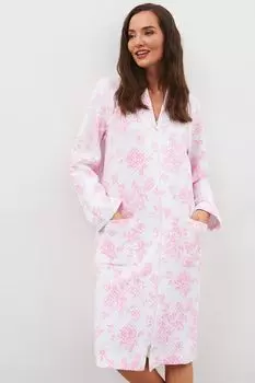 Халат хлопковый на молнии Eileen West