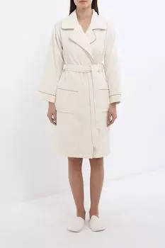 Халат хлопковый на поясе COINCASA