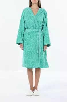Халат хлопковый на поясе COINCASA