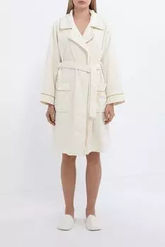 Халат хлопковый на поясе COINCASA