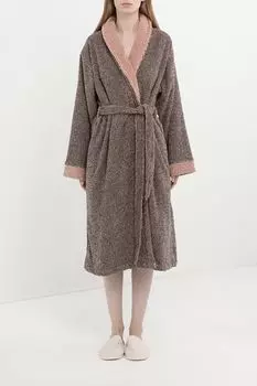 Халат хлопковый Quadro Plural Casa Lusso