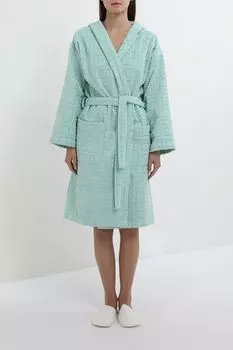 Халат хлопковый с капюшоном COINCASA