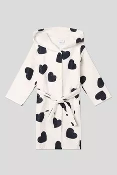 Халат хлопковый с капюшоном Sanetta