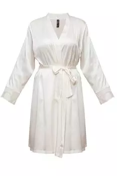 Халат из шелка MARC & ANDRE