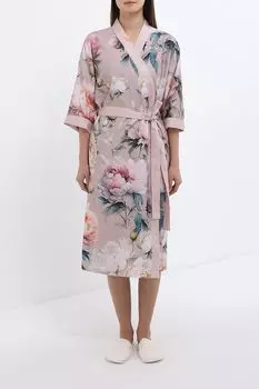 Халат-кимоно с цветочным принтом Adeline La Prima