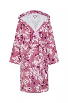 Халат с капюшоном Purple Flower COINCASA