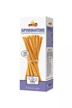 Хлебные палочки с чесноком Sfornatini aglio La Mole