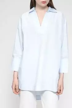 Хлопковая блуза оверсайз Silvian Heach