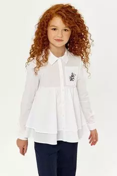 Хлопковая блуза с карманом Junior Republic