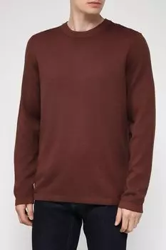 Хлопковая джемпер с О-вырезом Marc O'Polo