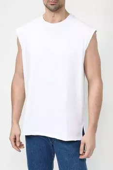 Хлопковая футболка без рукавов MARCO DI RADI