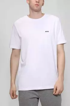 Хлопковая футболка BOSS