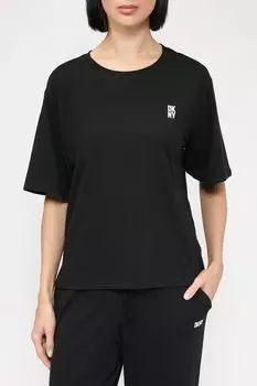 Хлопковая футболка Dkny