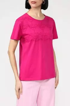 Хлопковая футболка Emme Marella