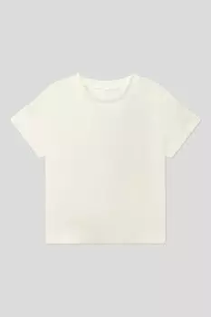 Хлопковая футболка однотонная OVS