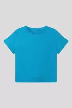 Хлопковая футболка однотонная OVS