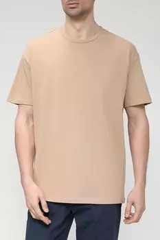 Хлопковая футболка однотонная OVS